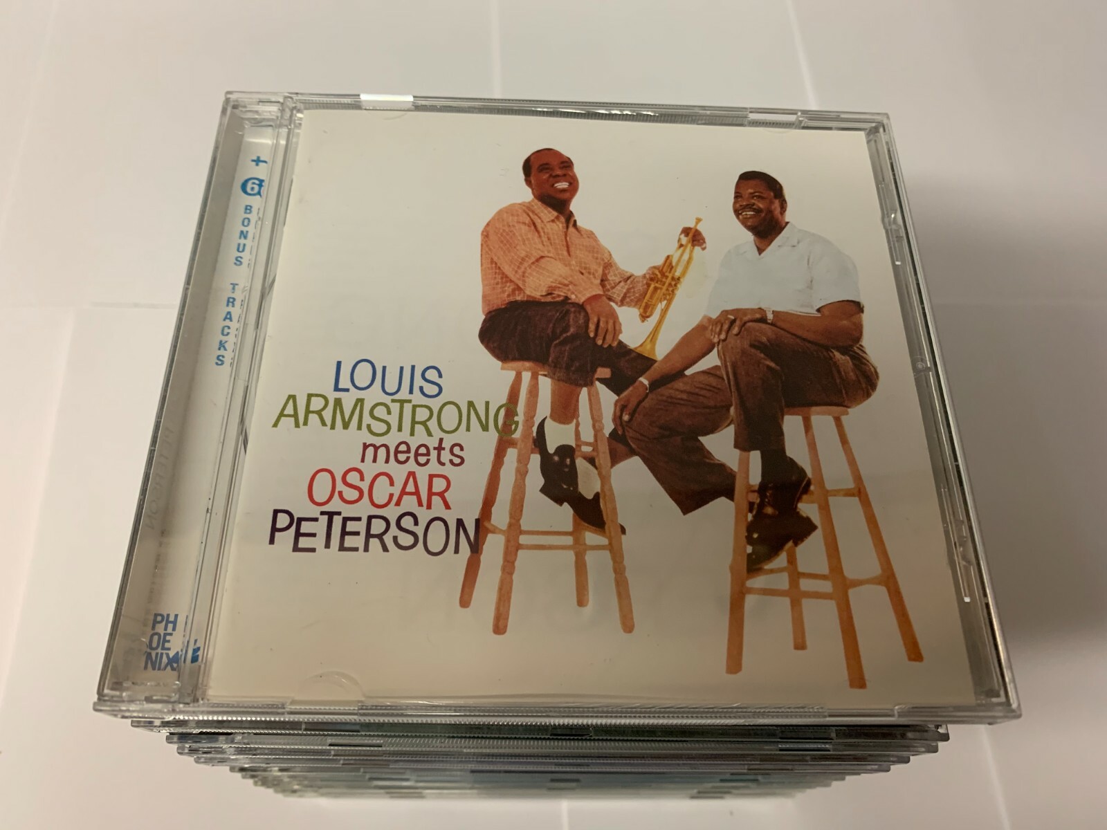 LOUIS ARMSTRONG MEETS OSCAR PETERSON (CD.) EX/EX 8436539310358 [B25]