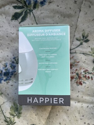 Mini Compact Aroma Diffuser NIB No Water Required Battery Operated