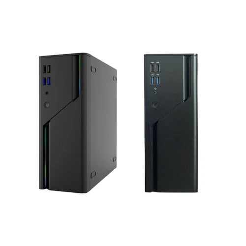 Tiny Metal Computer Case Frame Vertical Horizontal Positioning Minimalist