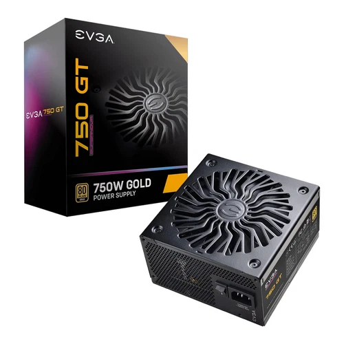 EVGA Supernova 750 GT – 750W Netzteil, 80+ Gold, Vollmodular, Eco-Modus –