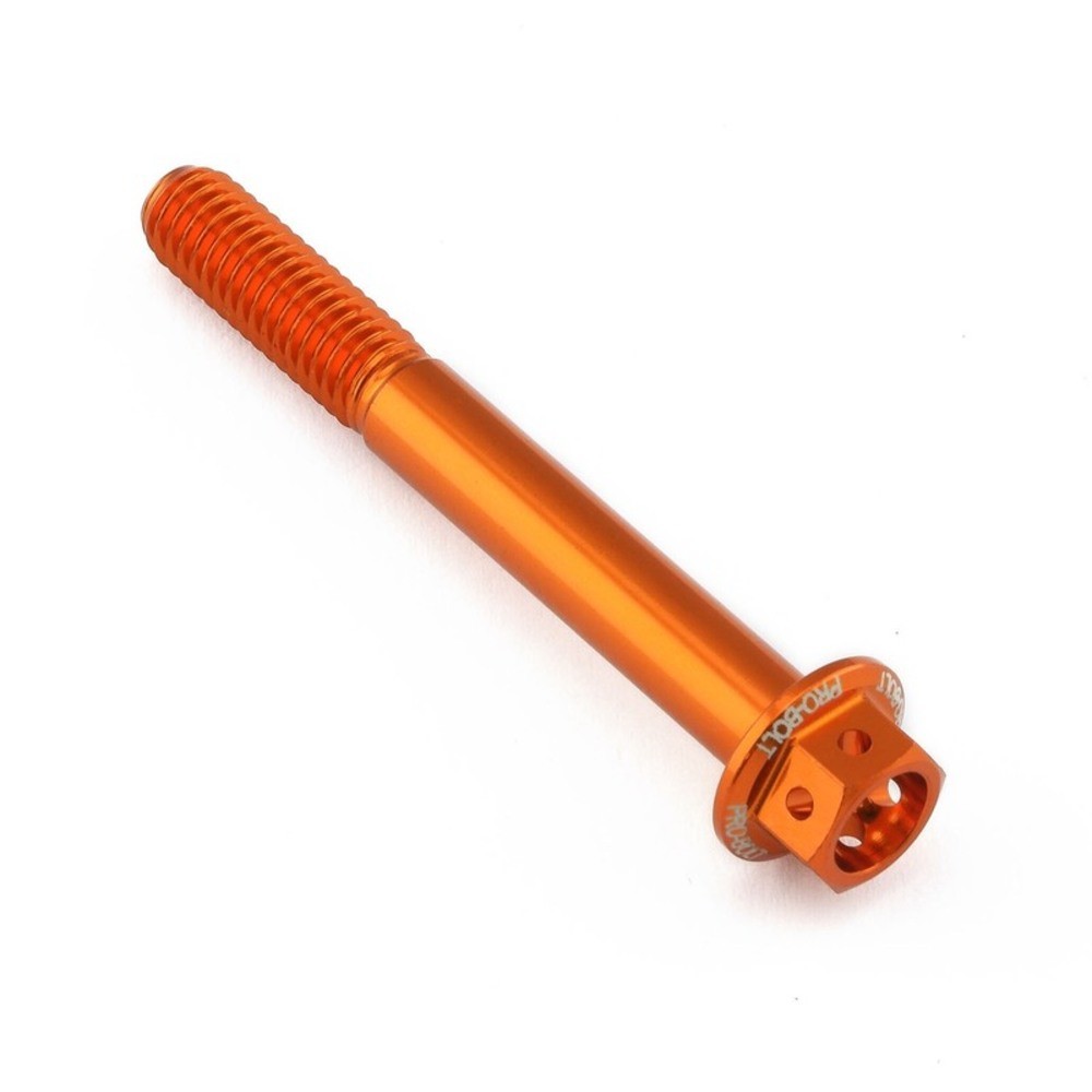 New PRO BOLT Race Spec Aluminum Hex Flange Bolt M6 x