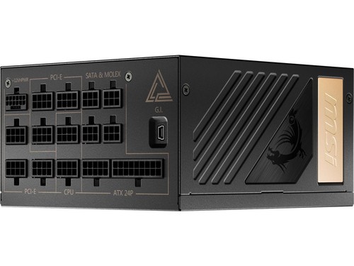 MSI - MEG Ai1300P PCIE5, 80+ PLATINUM Full Modular Gaming PSU, 12V-2x6 Cable, 50 - Picture 8 of 12