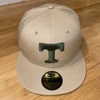 New Era 59Fifty Tennessee Volunteers Vols Camel Rifle Tan Khaki Green 7 5/8 Hat