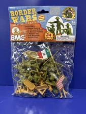 US-Mexico Border Wars Authentic Battle Figures by BMC Toys.  34 Pcs, 55mm NEW