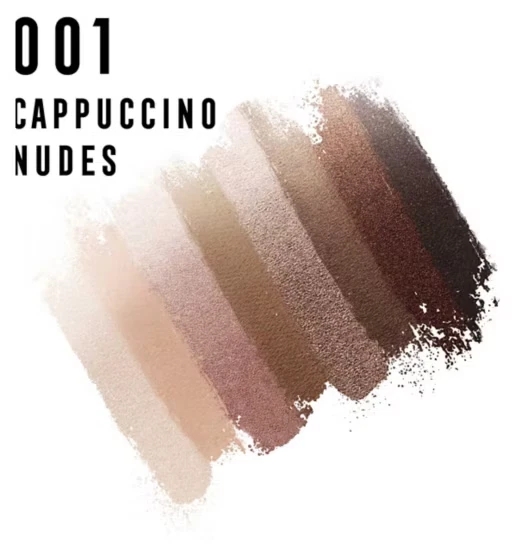 MAX FACTOR Masterpiece Nudes Palette 001 Cappuccino Nudes 6.5g - NEW Sealed - Image 2 of 2