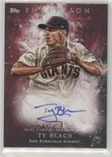 2018 Topps Inception Rookie and Emerging Stars Red 6/75 Ty Blach Auto 0a7