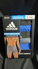 Adidas Size Small 3 Pack Trunk Underwear Nib