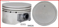 Enginetech K40264pstd Engine Piston Kit With Full Ring Stack For Mitsubishi La
