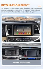 CarPlay 8-Core Android Car Radio For Toyota Highlander 2014-2019 GPS Navi Stereo