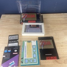 The Legend of Zelda: A Link to the Past SNES CIB Authentic w/ Manual SUPER CLEAN