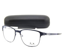 NEW OAKLEY SELLER OX3248-0352 POWDER MATTE DARK NAVY AUTHENTIC EYEGLASSES 52-18