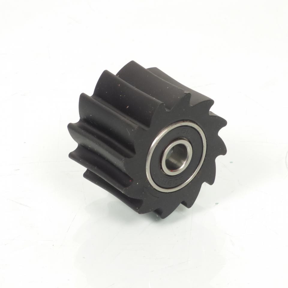 Roulette de chaîne Ø38mm noire pour moto cross et enduro TT