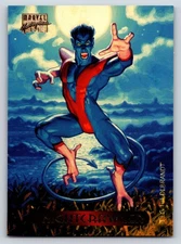 1994 Fleer Marvel Masterpieces Hildebrandt Brothers #84 Nightcrawler 28321