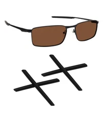 Black Replacement Ear Socks for Oakley Fuller OX3227 Non-Slip Temple Tips