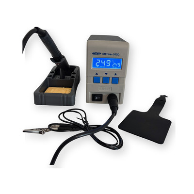 90W Digital Soldering Station LCD 80-480C 110V 220V SMTmax 202D
