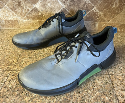 ECCO BIOM HYBRID H4 GORE-TEX Golf Shoes Mens 12-12.5(EU 46) TITANIUM Sneakers