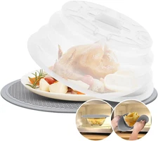 Microwave Dish Cover Microwave Cover for Food Microwave Splatter Cover - Silicon
