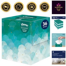 Absorbent Soft 2-Ply Facial Tissues - Bulk Pack of 3,240 Sheets for Businesses