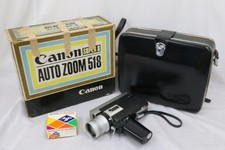 Canon AUTO ZOOM 518 C-8 9.5-47.5mm F1.8 with box, for parts or repair