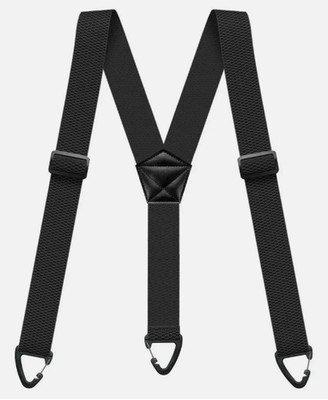 Suspenders for Men Heavy Duty, X Shape Back Hidden Suspender 1.5'' Under Clothing