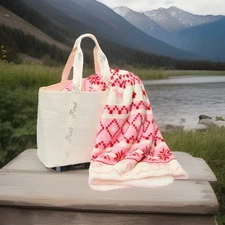 Victoria’s Secret  PINK Bling Tote & Sherpa Blanket BLACK FRIDAY  2025 - NEW!