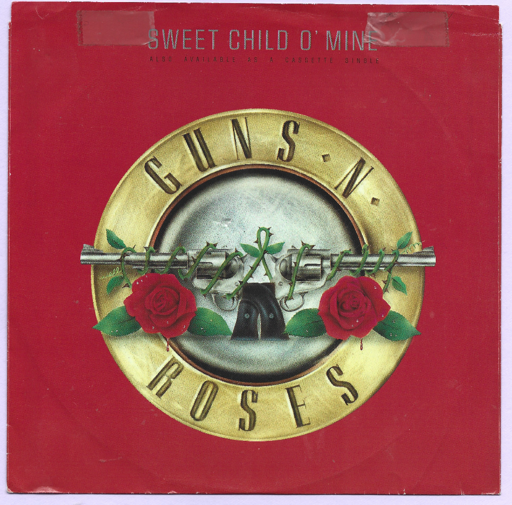 Guns N' Roses Sweet Child O' Mine 45 7