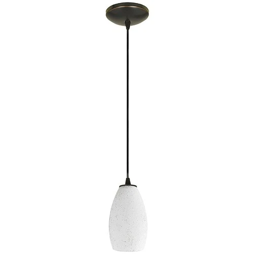 Access Lighting 28012-1C-ORB/WHST Champagne Pendant Oil Rubbed Bronze - Picture 4 of 6