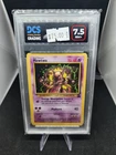 2000 Pokemon Mewtwo #14 WOTC Mewtwo Strikes Back Black Star Promo Graded 7.5