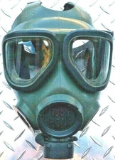 M40 Mil-Spec Gas Mask Surplus Fully Functional w 2 x Scott CBRN Filters SZ SML