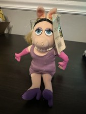 Disney Theme Parks Authentic Original Muppets Miss Piggy Plush Doll Orig Tags