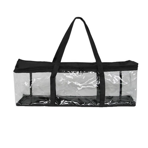 Portable CD Media Collection Bag with Carry Handles DVD Storage Bag Book