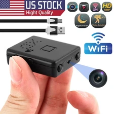 Mini WiFi Camera 1080P HD Wireless Security Monitor Night Vision Motion Alert