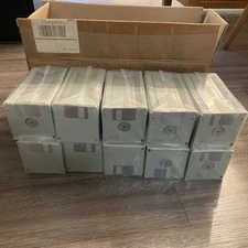 Lot of 500x 3.5" HD Floppy Disks Blank New Discs Floppies New Sealed