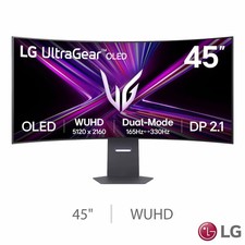 LG UltraGear 45GX950A 45" OLED Curved Gaming Monitor 165Hz WUHD Display HDR