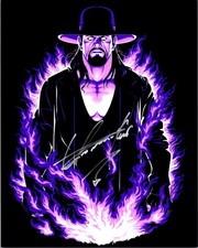 The Undertaker WWF WWE Autogramm auf Foto 8x10" (20x25cm) - SIGNIERT - No coa