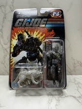GI Joe 25th Anniversary Commando Snake Eyes with timber Action Figure Hasbro