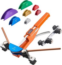 Tubing Bender Kit,1/4 to 7/8 Inch,Compact Ratcheting Tube Pipe Bender,Ratchet..