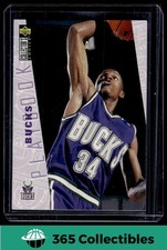 1996-97 Collector's Choice Ray Alllen Bucks Playbook  Milwaukee Bucks