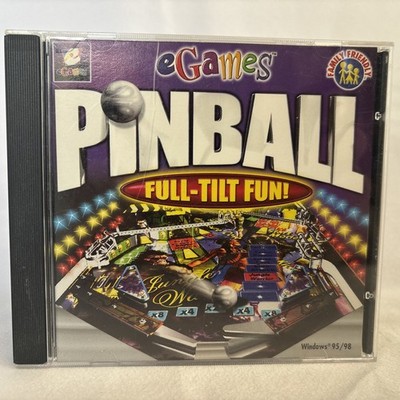 Pinball Full -Tilt Fun! (PC, 2001) CD-ROM