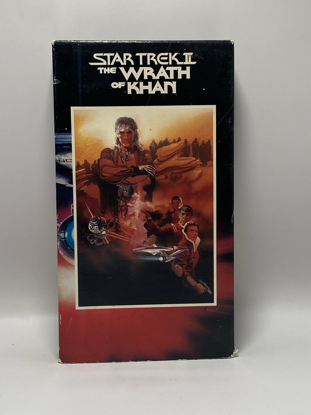 1982 Star Trek II 2 The Wrath of Khan VHS Cassette Tape Edition Movie