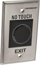 SD-927PKC-NEQ Enforcer "No Touch" RTE IR Sensor Plate, Single-Gang IR Technology