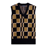 Fred Perry - Pullover-Weste FüR Herren, Jerseyware (SY2215)