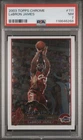 2003 Topps Chrome Lebron James PSA 7 Rookie Card