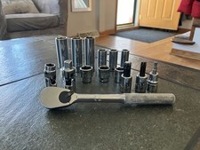 Mac Tools Xr8 38 Drive Metric Sae 6 Pt 16 Piece Ratchet Socket Set Usa