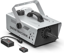 Macchina La Neve 1200 W Con Telecomando, Macchine per Effetti Snow Foam per Hall