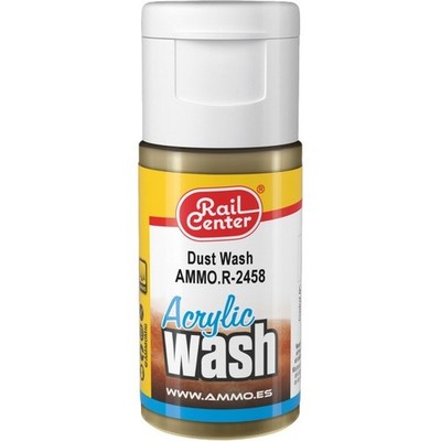 AMMO 4602458 AMMO.R-2458 Acryl Wash, Staub, 15 ml Alle + Neu