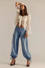   Free People Lotus Balloon Jeans Ballonhose ...