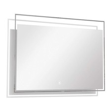 TLMT3524 Taylor Rectangular Horizontally Mounted -Lighted Frameless Contempor...