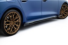 Seitenschweller Flaps passend für Audi A5 S-Line / S5 Limousine / Avant B10 schw