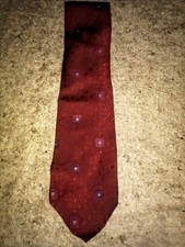 POLO Ralph Lauren Red Silk Hand Made Tie